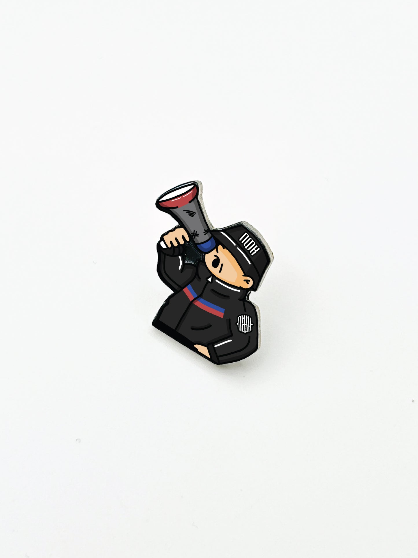 Pin "Vođa - bordo plavi"