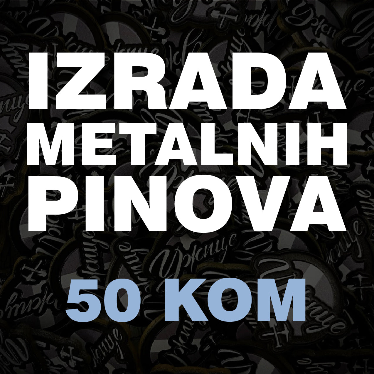 Izrada pinova 50 kom