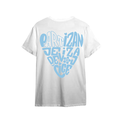 Ženska majica "Partizan je i za devojčice"