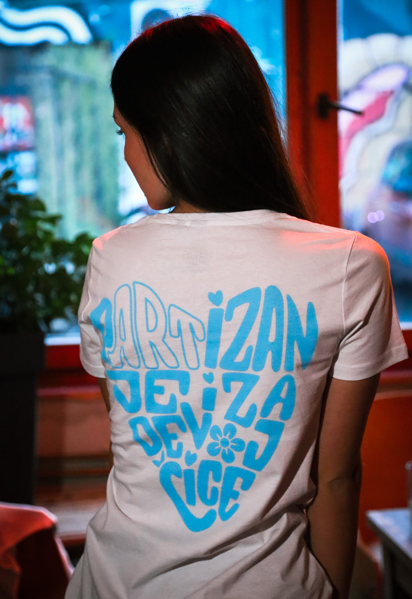 Ženska majica "Partizan je i za devojčice"