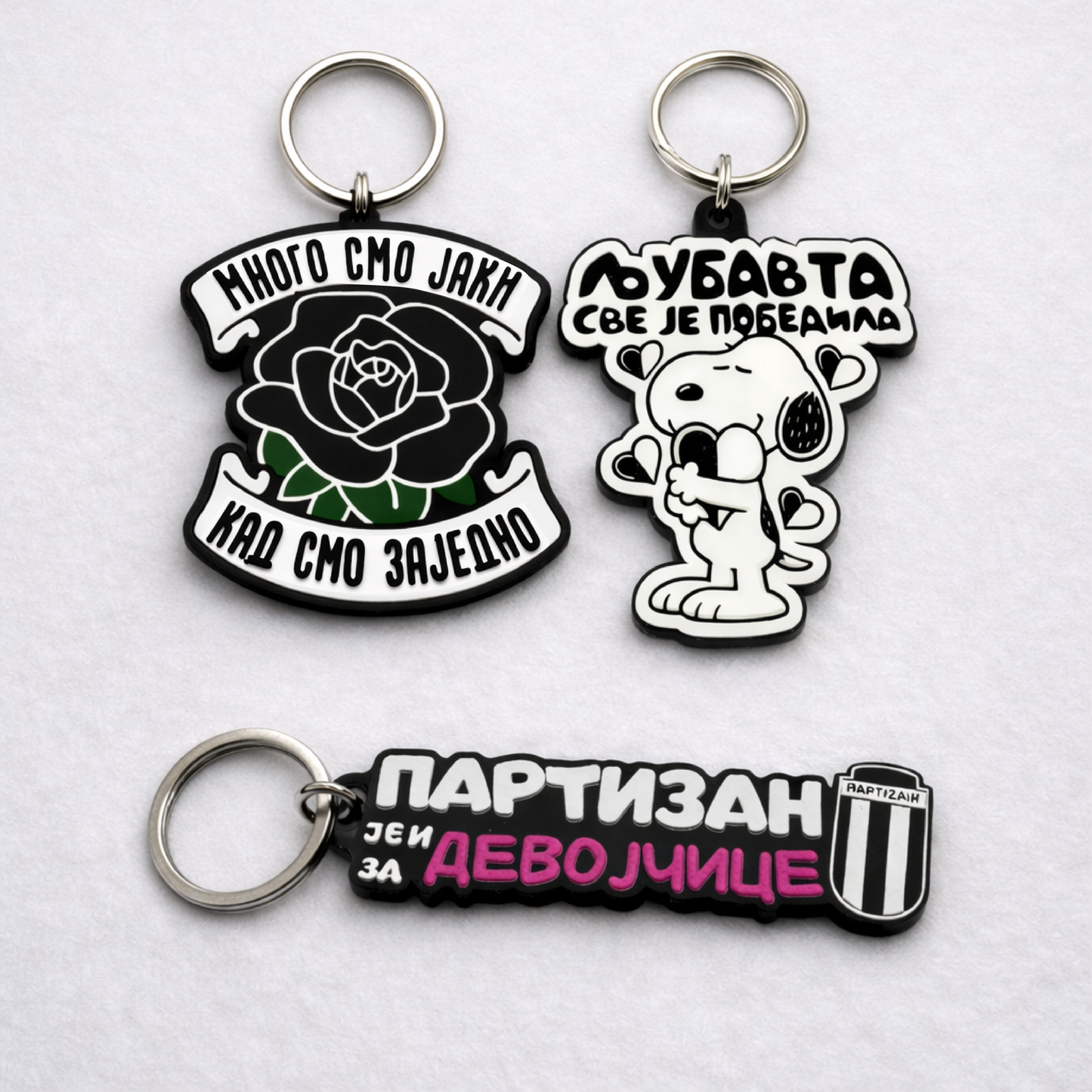 Set 3 priveska "8.Mart"