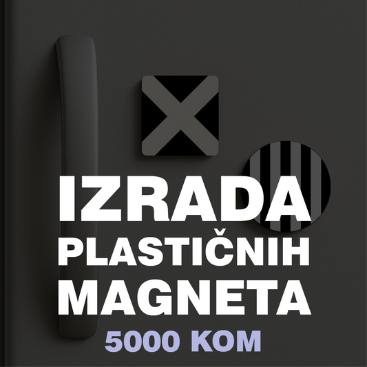 Izrada plastičnih magneta 5000 kom