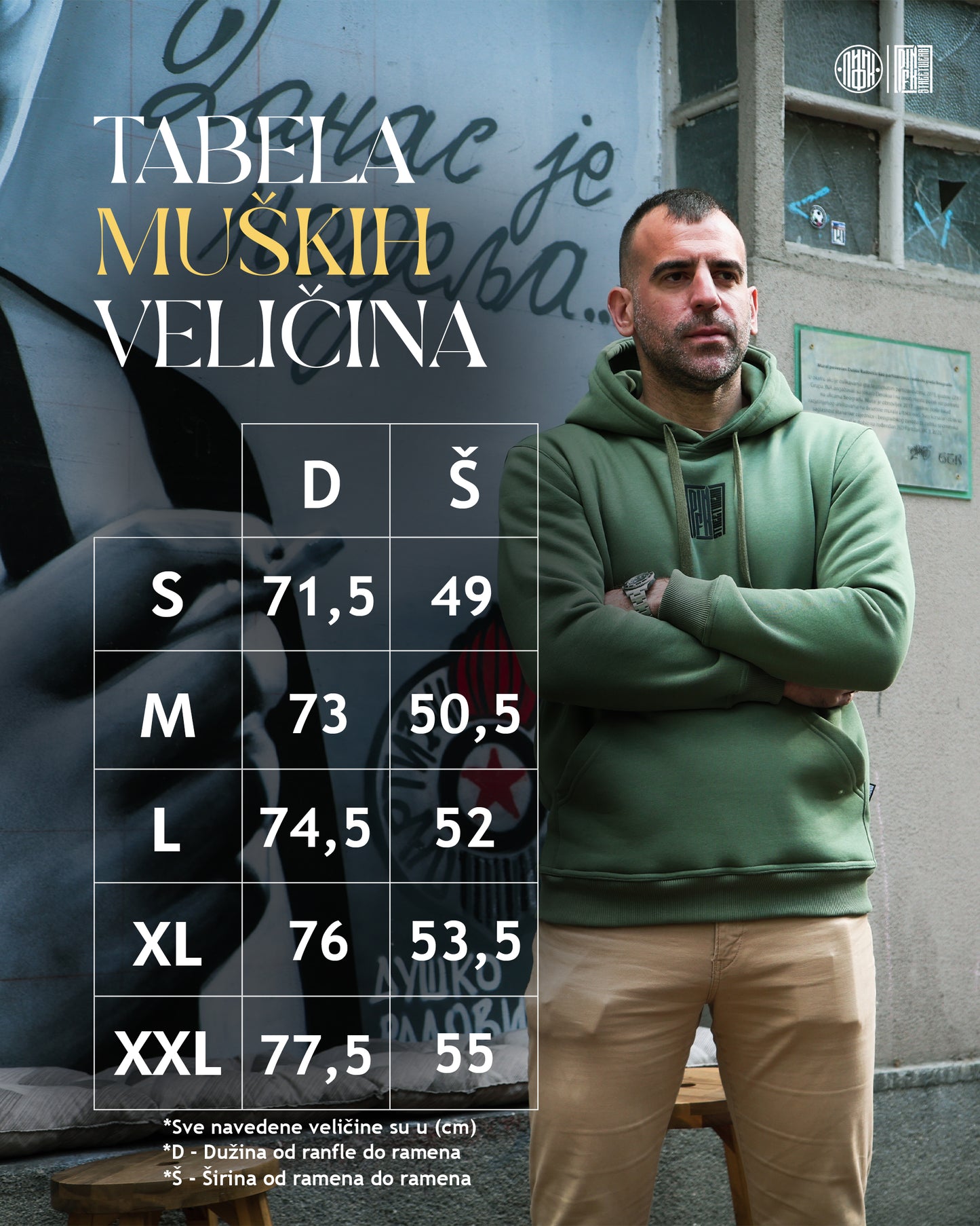 Muški duks "Beograd"